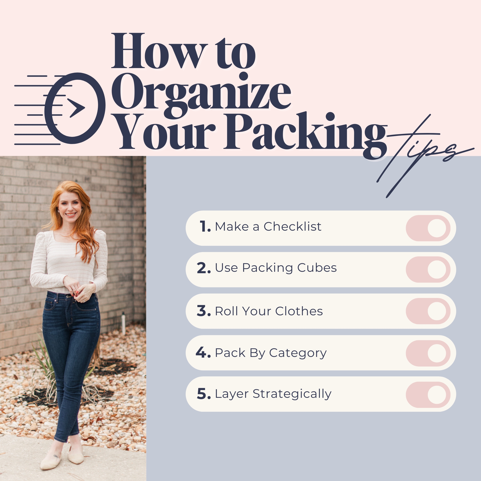 How to Organize Your Packing