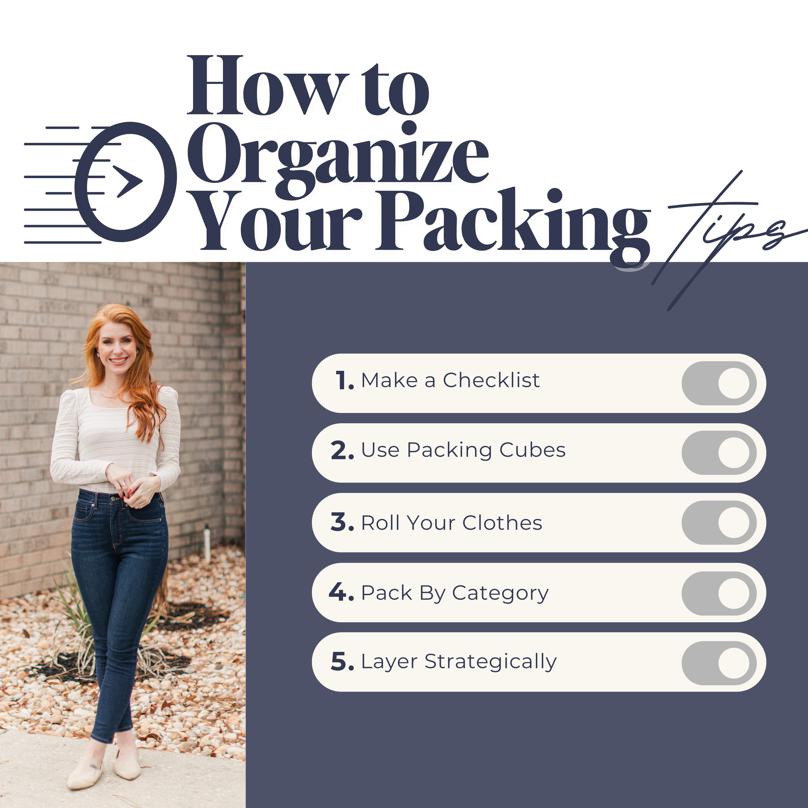 How to Organize your packing